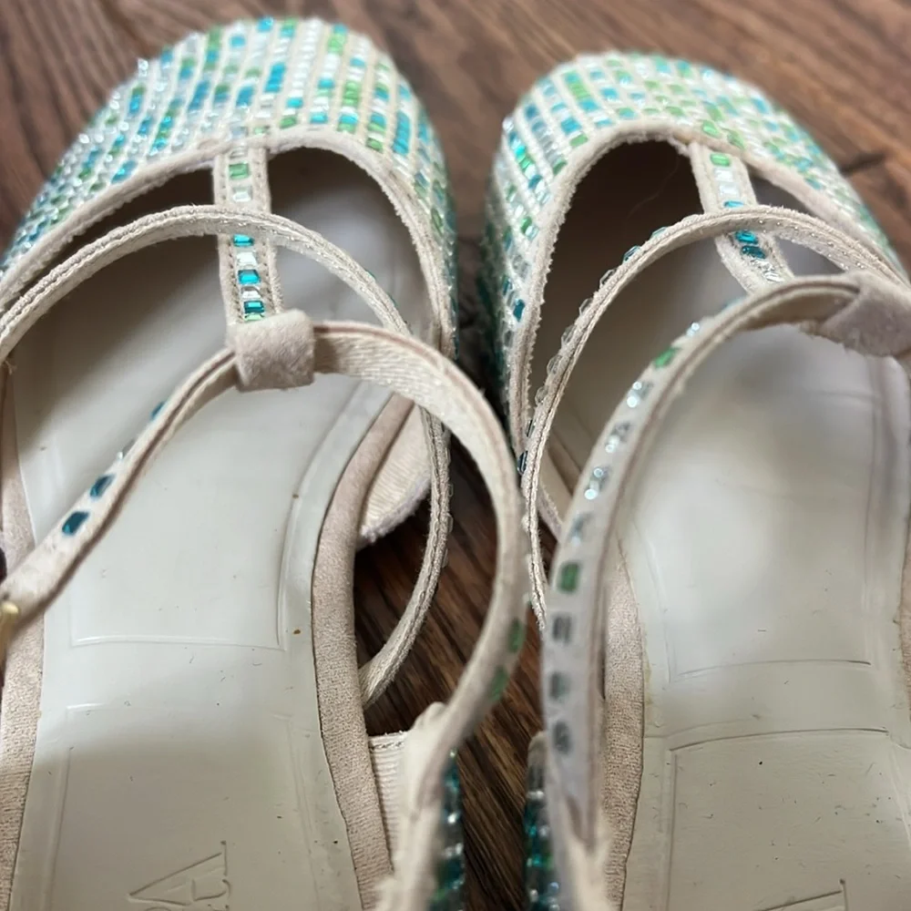 Zara Girls Rhinestone Flats